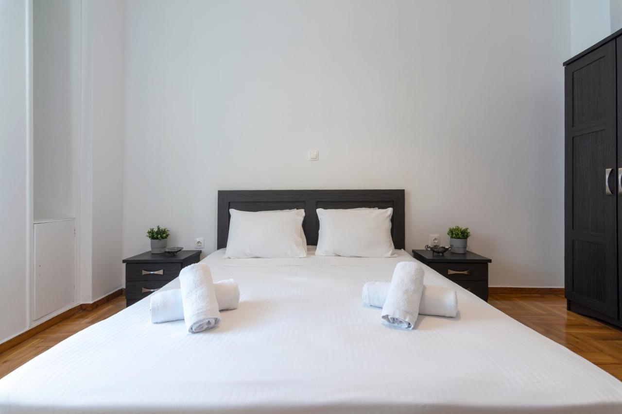 Modern 2Bd Apt In Athens , 3-Min Metro Экстерьер фото
